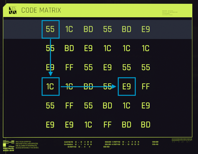 Breach Protocol Solved 1